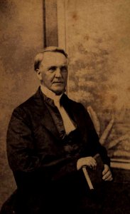 Titus Coan, photograph by H. L. Chase, No. 1347, Mission Houses Museum Archives