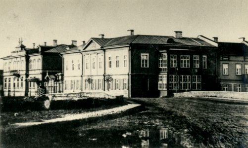 TLA 1465 1 4232 Narva mnt ja Uus Sadama tänava nurk fotogr N Nylander