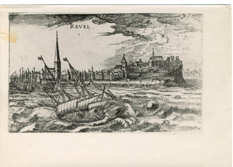 TLA 1465 1 1726 repro A. Goeteerise graafilisest joonistusest Revel 1615 originaal Briti muuseumis