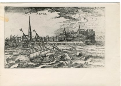 TLA 1465 1 1726 repro A. Goeteerise graafilisest joonistusest Revel 1615 originaal Briti muuseumis