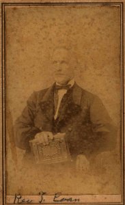 Titus Coan, photograph by H. L. Chase, No. 1348, Mission Houses Museum Archives