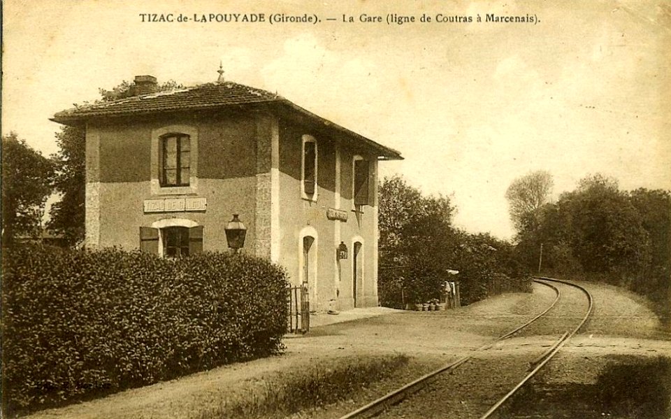 Tizac-de-Lapouyade - Gare 1