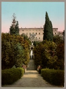 Tivoli. Villa d'Este. Vista del Parco dei Cardinali LOC ppmsca.52668