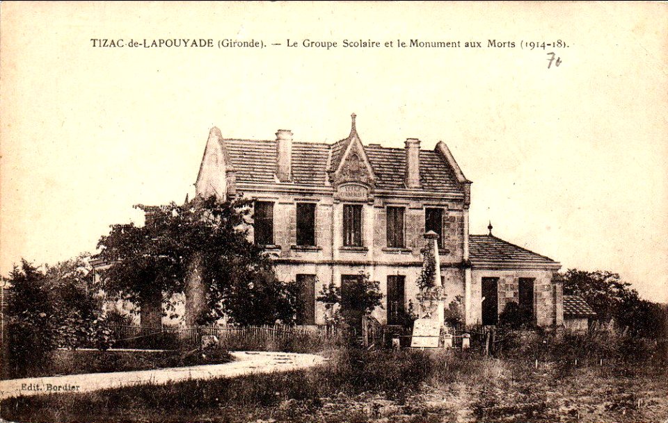 Tizac-de-Lapouyade - Groupe scolaire