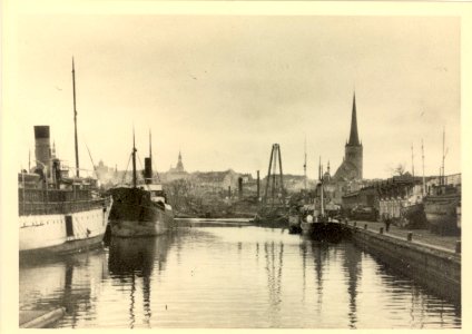 TLA 1465 1 7630 Reval, Hafen. Tallinna sadam 20 saj I pool Foto Stackelberg Freiburg i. Br, Rosbaumweg 38