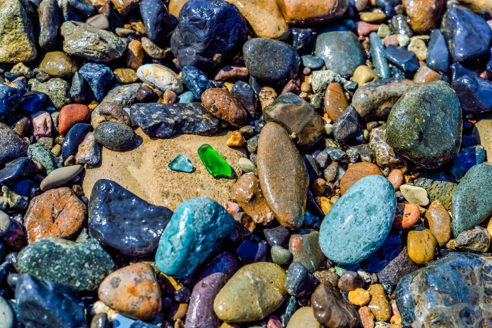 Many mixture combination gravel