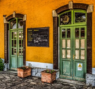 Doors vintage architecture photo