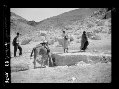 To Sinai by car. Ain Kadeis at the head of the valley LOC matpc.15547