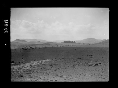 To Sinai by car. El Kossaima. Distant view looking eastward toward Ain Gedeirat LOC matpc.15539