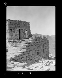 To Sinai by car. Gebel Mousa. Chapel on the summit LOC matpc.15576