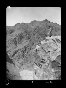 To Sinai by car. Peak of Ras Safsaf from Gebel Mousa LOC matpc.15577
