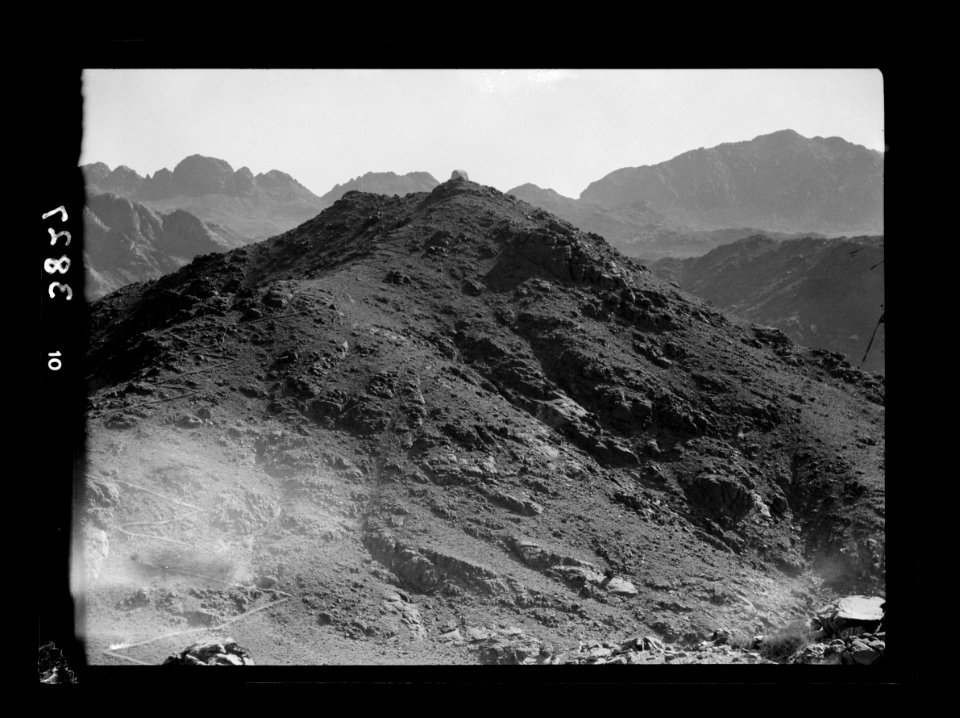 To Sinai by car. Hill of the burning bush. East of the monastery LOC matpc.15572