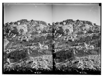 To Sinai via the desert. El-Medawa summit of Jebel Serbal. LOC matpc.01971