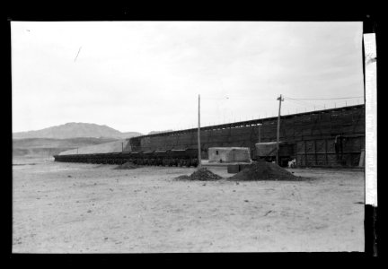 To Sinai via the desert. Manganese ore dump at Abou Zenimeh LOC matpc.22034