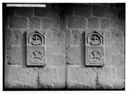 To Sinai via the Red Sea, Tor, and Wady Hebran. Crosses with various designs (Monastery of St. Catherine). LOC matpc.02064