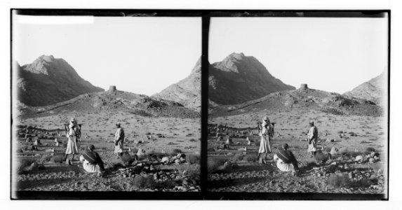 To Sinai via the Red Sea, Tor, and Wady Hebran. Hill of Aaron. LOC matpc.02019