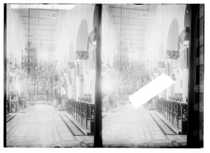 To Sinai via the Red Sea, Tor, and Wady Hebran. Church of Transfiguration; interior (Monastery of St. Catherine). LOC matpc.02040