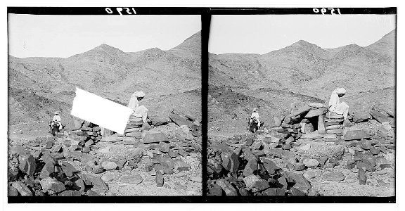 To Sinai via the Red Sea, Tor, and Wady Hebran. Nawamis center. LOC matpc.01997