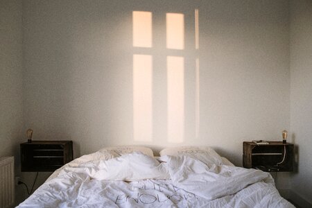 Blanket reflection sunlight