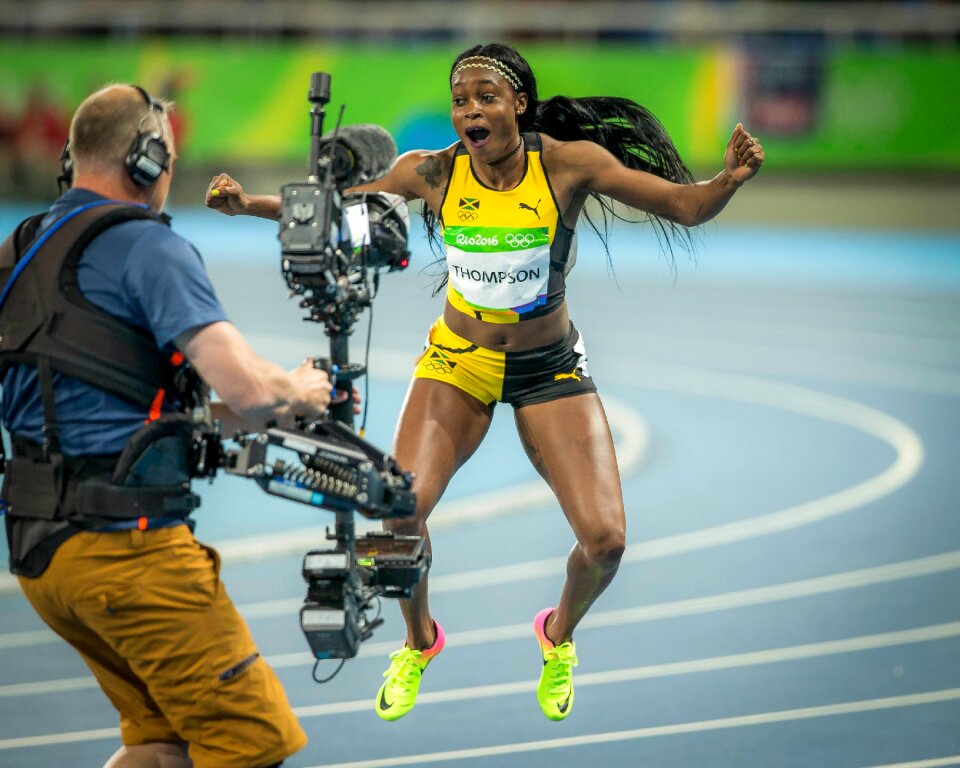 Video camera athletics