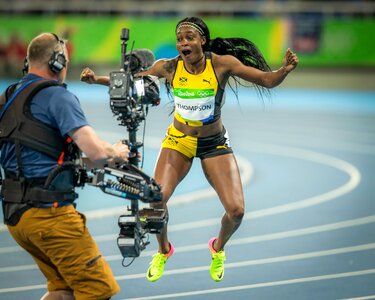 Video camera athletics