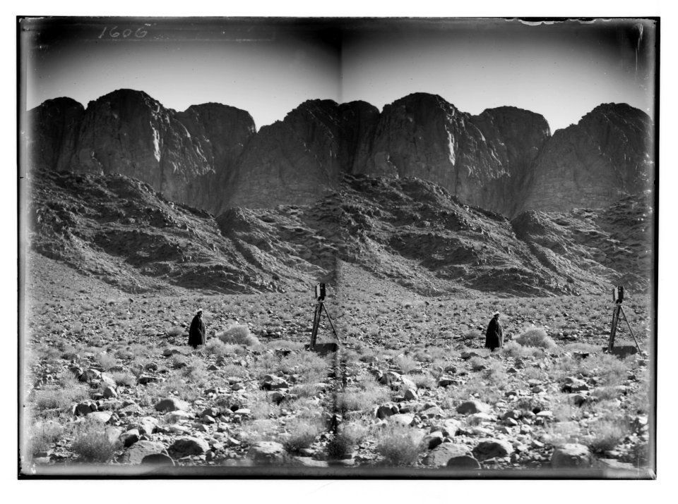 To Sinai via the Red Sea, Tor, and Wady Hebran. Silleh bush beneath Mount Sinai. LOC matpc.02011