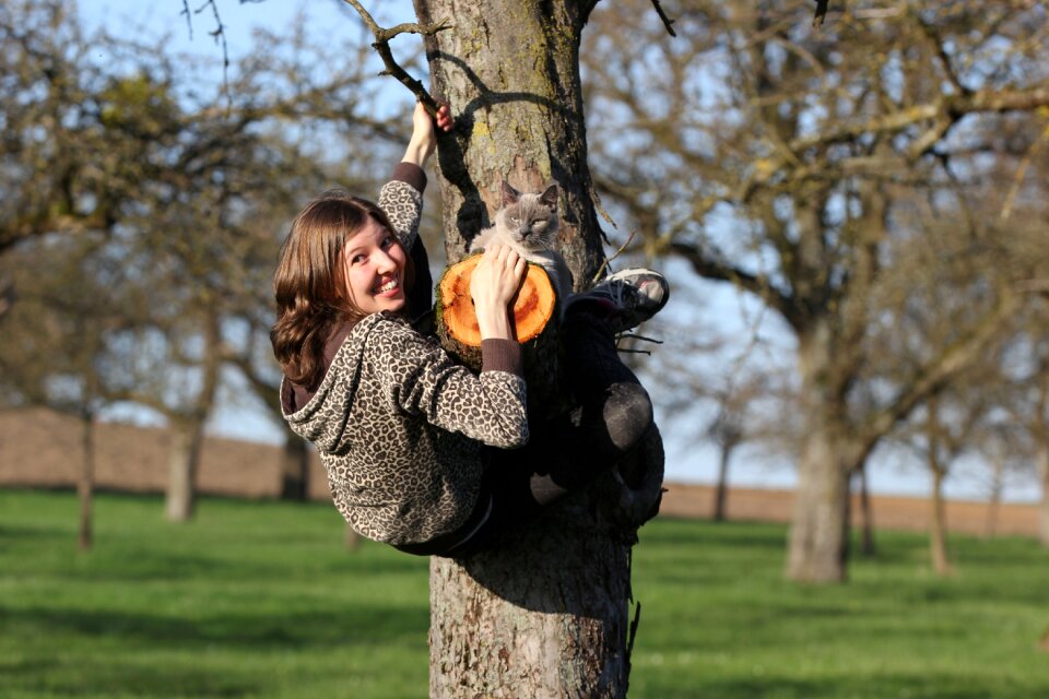Climb nature spring