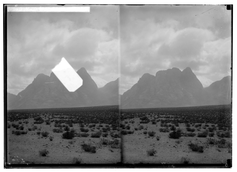 To Sinai via the Red Sea, Tor, and Wady Hebran. Mount Sinai in 'Smoke,' mist. LOC matpc.02007