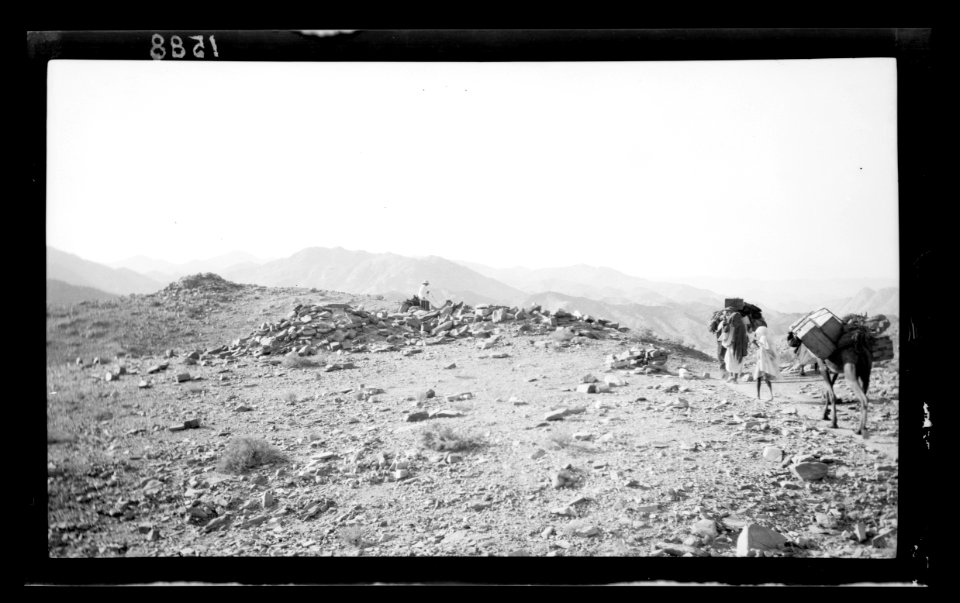 To Sinai via the Red Sea, Tor, and Wady Hebran. Ruins of Nawamis at head of Wady Hebran LOC matpc.22048