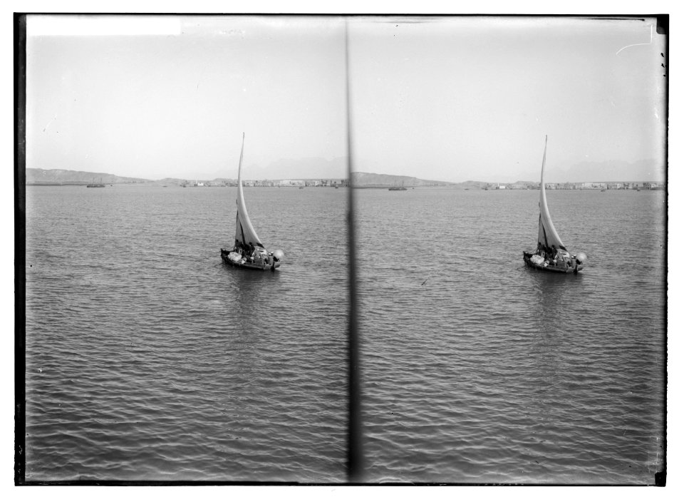 To Sinai via the Red Sea, Tor, and Wady Hebran. Tor from the Bay. LOC matpc.01977
