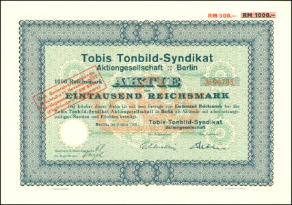 Tobis Tonbild-Syndikat AG 1931 photo