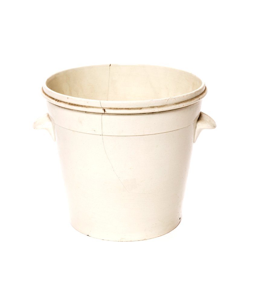 Toaletthink i flintporslin från Rörstrand, 1830-1850 - Skoklosters slott - 108356