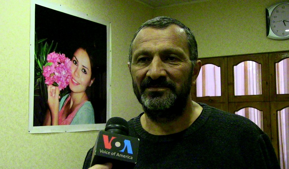 Tofig Yagublu's interview with VOA (screenshot)