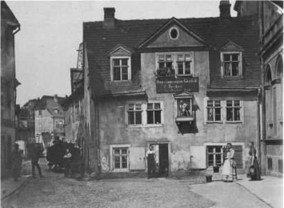 Toepferhaus Leipzig vor 1874