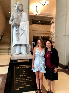 Toby Utterback and Deb Haaland 02