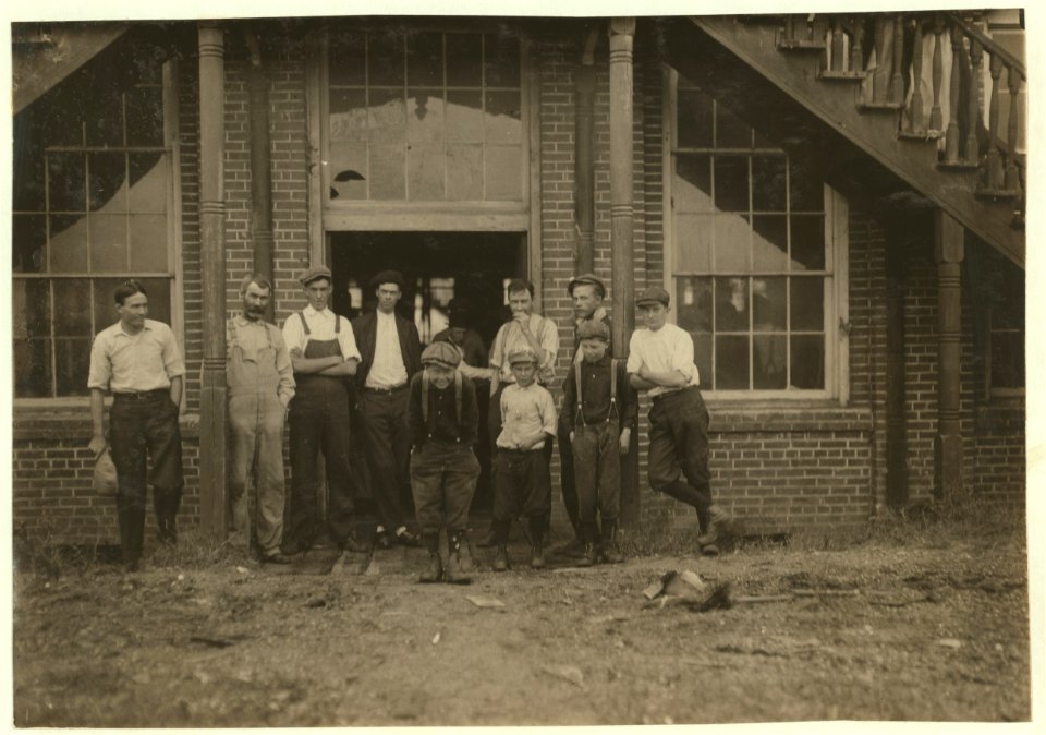 Tolar, Hart and Holt Mills. All the children went in when the whistle blew, and I saw most of them at work the next day when I went through the spinning room at 10 A.M. Some of them are LOC nclc.02966