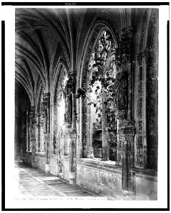 Toledo. Claustro de San Juan de los Reyes, visto desde el fondo LCCN94511787