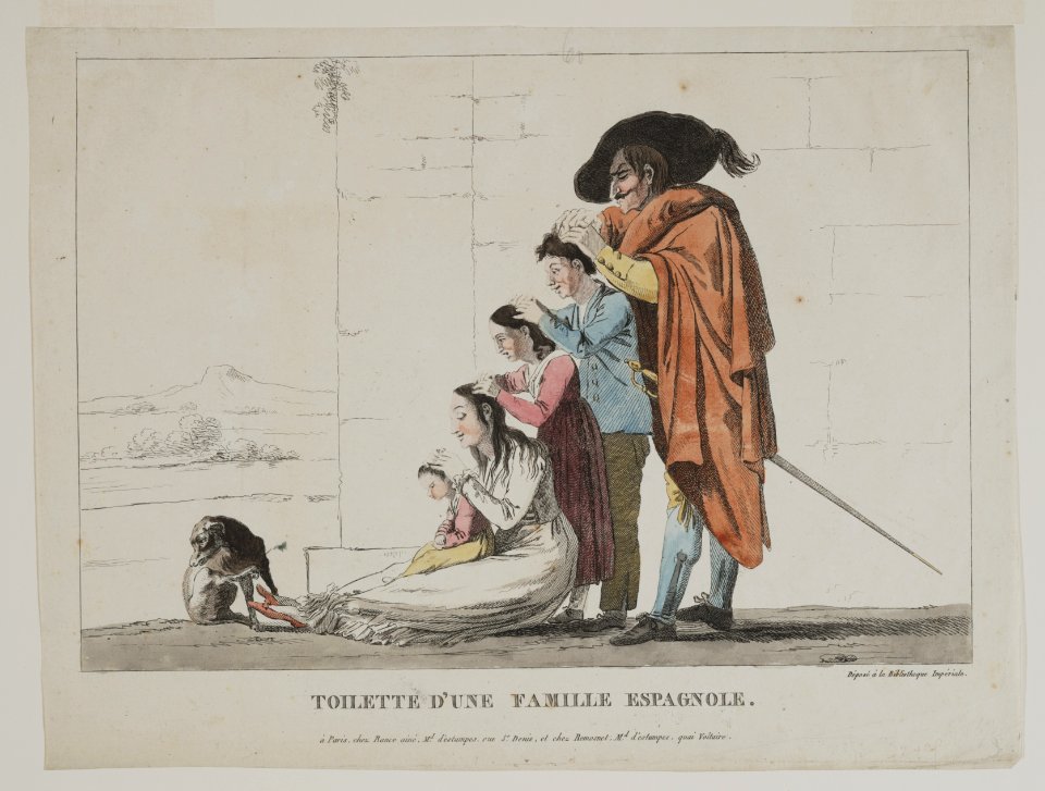 Toilette d'une famille Espagnole LCCN2009633487
