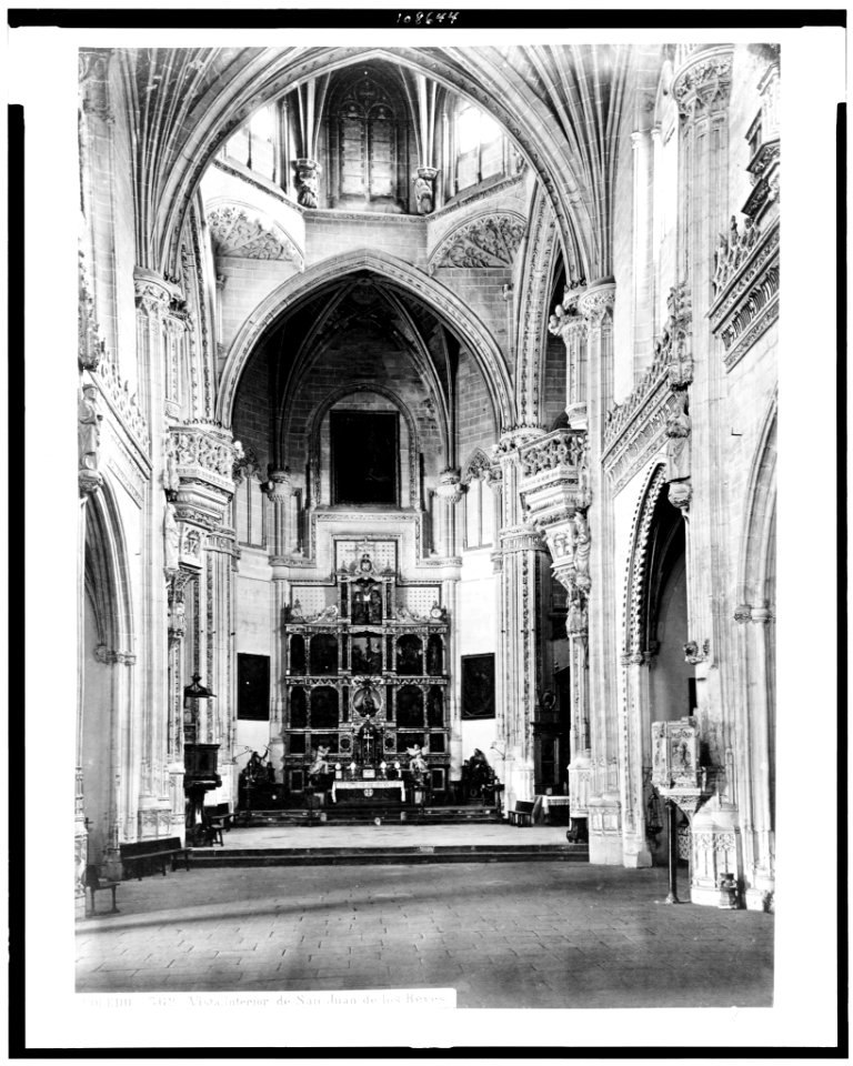 Toledo. Vista interior de San Juan de los Reyes LCCN94511789