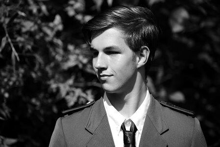 Young portrait human