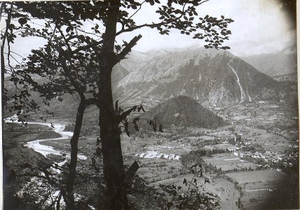Tolmein mit dem Isonzo (BildID 15596972)