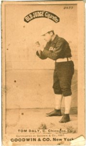 Tom Daly, Chicago White Stockings, baseball card portrait LCCN2007686412