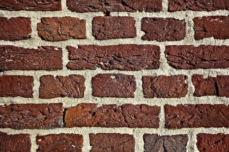 Brown brick brown brick wall masonry photo