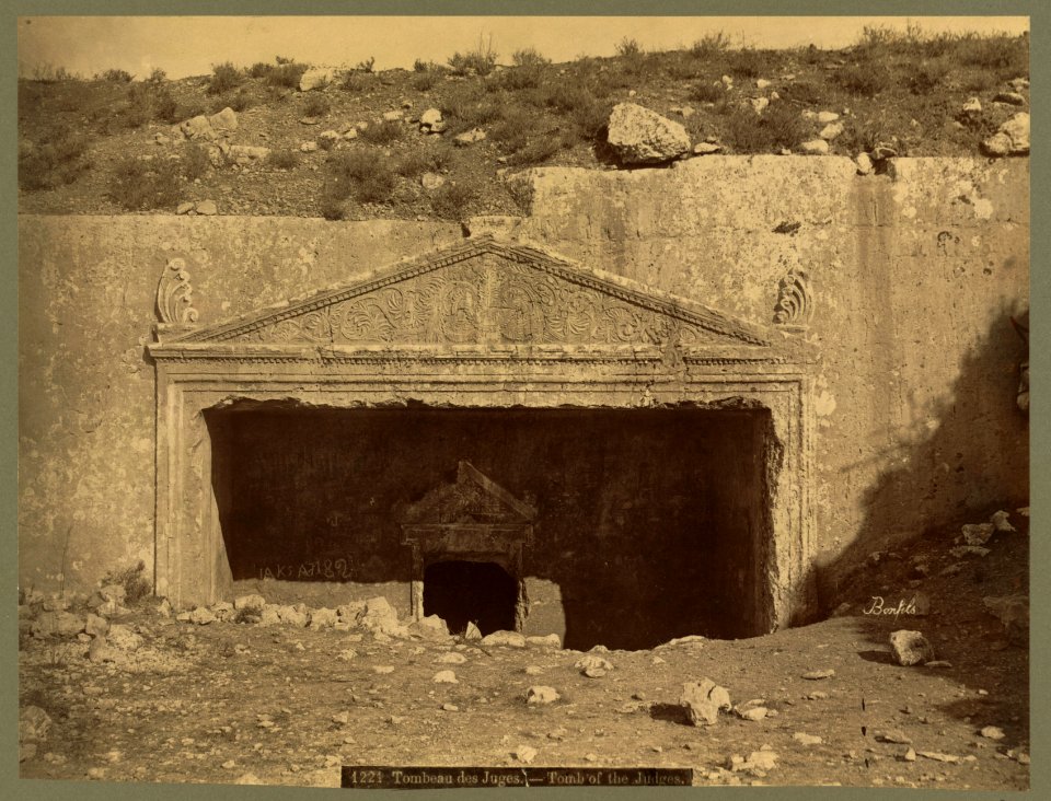 Tombeau des Juges Tomb of the Judges - - Bonfils. LCCN2004670429