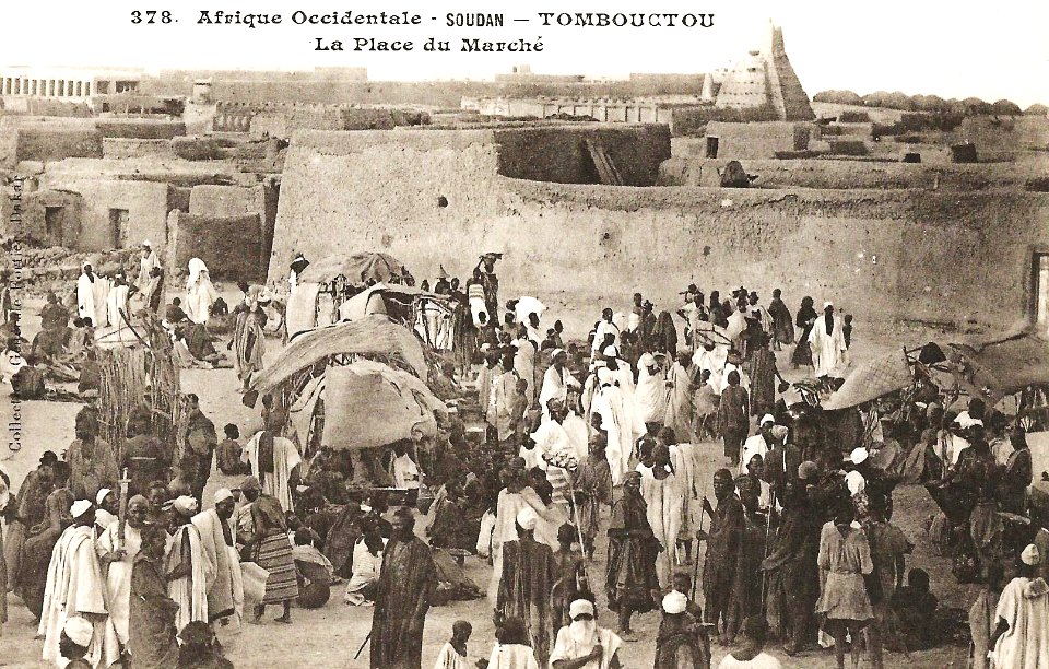 Tombouctou-La Place du Marché (AOF)
