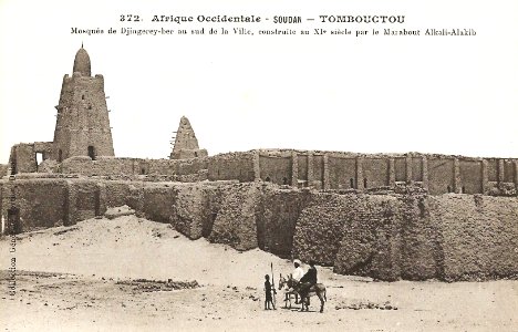 Tombouctou-Mosquée de Djingerey-ber (AOF)