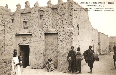 Tombouctou-Maison habitée par Oskar Lenz (AOF)