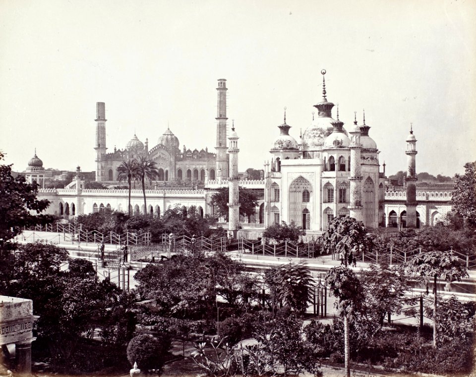 Tomb of Zinat Algiya in the Husainabad Imambara complex, Lucknow in the 1860s