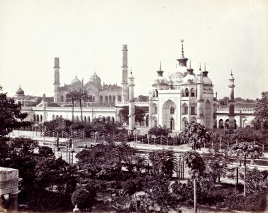 Tomb of Zinat Algiya in the Husainabad Imambara complex, Lucknow in the 1860s