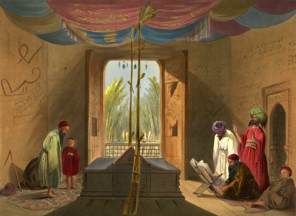 Tomb of Sultan Mahmud of Ghazni in 1839-40